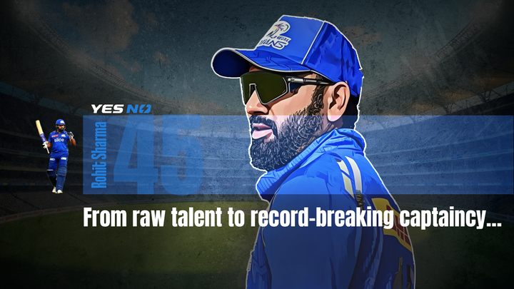 Boy Wonder to Hitman: Rohit Sharma's Journey - YesNo APP